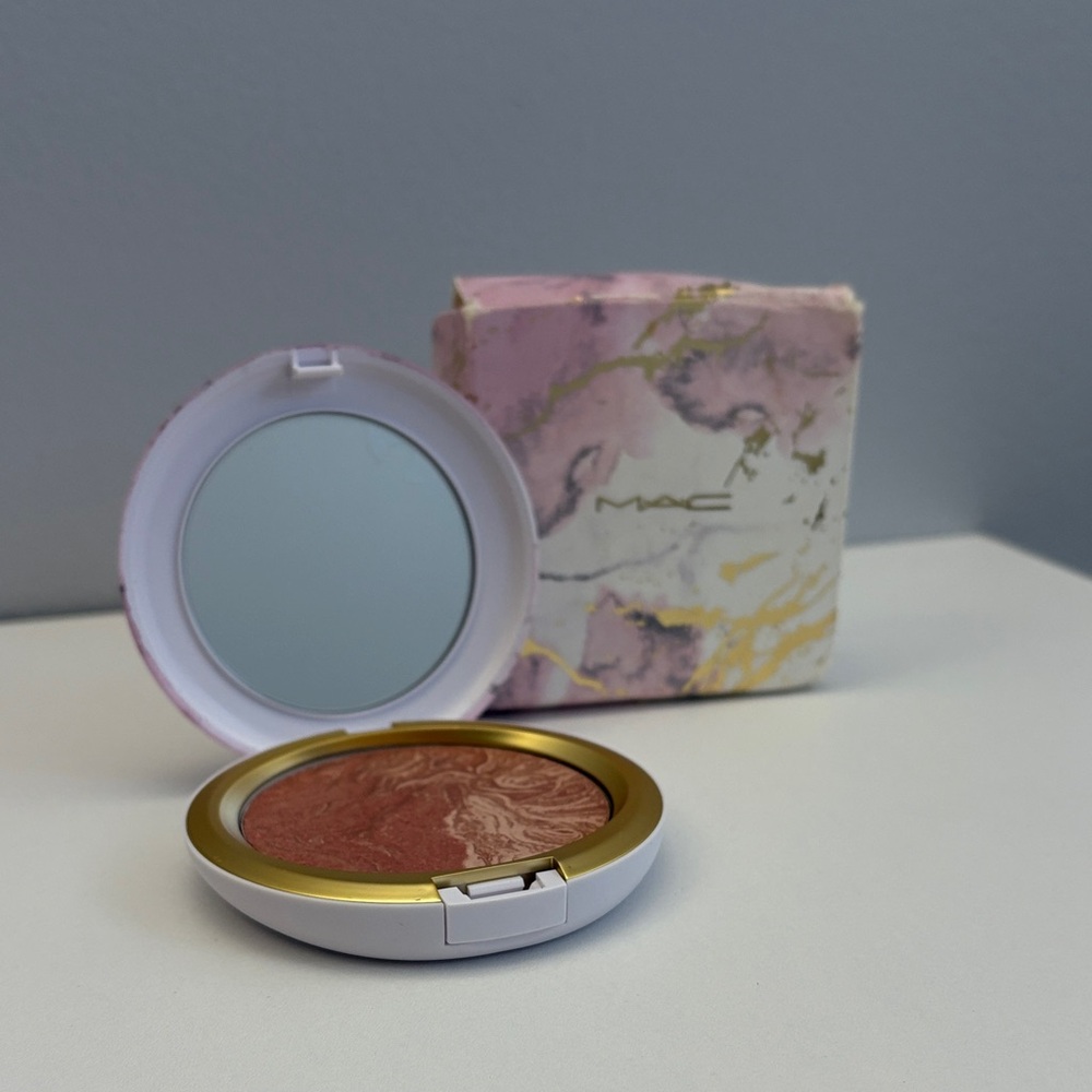 MAC Cosmetics Into Eternity Swirl Blush and Bronzer- Rose and Gold